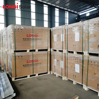 Prix de gros Longi Hi-MO9 solaires LR7 72HYD 625W 650W 660W Module PV monocristallin Panneaux solaires pour usage commercial résidentiel
