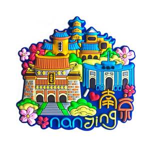 Usine de fabrication d'aimants de réfrigérateur 3D, aimants de réfrigérateur personnalisés en PVC, caoutchouc, silicone, acrylique - Product Image 6