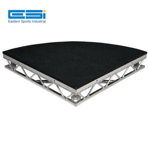 Plataforma de escenario LiteDeck portátil ESI 1x1m 1x2m 1,22x1,22 m Pantalla de armazón cuádruple de aluminio 500kg Capacidad de carga Modular Quick - Product Image 4