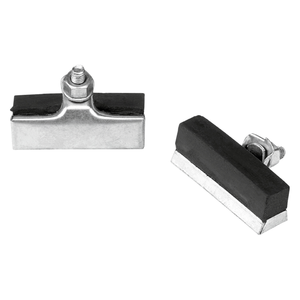 Pastillas de freno de goma moldeadas para bicicleta, bloque de freno duradero para bicicleta, piezas de repuesto para freno de pinza de bicicleta Roadster - Product Image 4