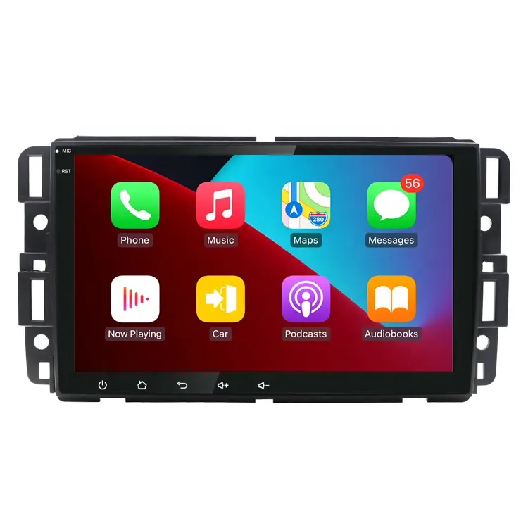 Commercio all'ingrosso di Ram 1Gb Rom 16Gb 8 Pollici Wifi Bt Gps Per Gmc Dvd Android Cruscotto di Navigazione per Auto Multimedia sistema di
