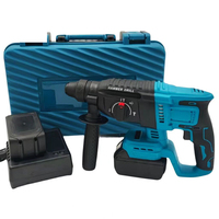 Vente en gros de marteau perforateur électrique rechargeable 21V perceuse à percussion rotative industrielle DIY Source de batterie sans fil