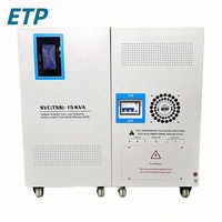 Stabilisateur automatique triphasé haute précision ETP TNS 50 kVA avec affichage LED et protection contre les courts-circuits pour alimentations industrielles