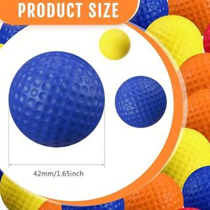 Balles de golf d'entraînement en mousse personnalisées avec logo pour la pratique en intérieur et en extérieur – Idéales pour la fête des pères, pour papa et mari - Product Image 2