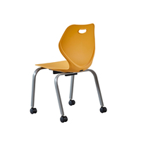 Chaises d'Étudiant en Plastique Mobiles pour les Salles de Classe du Primaire et du Secondaire