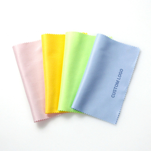 Venta al por mayor de impresión personalizada <span class=keywords><strong>multiusos</strong></span> microfibra gafas paño de limpieza reutilizable paño de limpieza de pantalla - Product Image 5