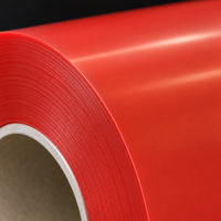 [Stock Annulé] Film Protecteur PE Rouge Excédentaire d'Usine 60µm 5-10g, Film de Démoulage à Faible Adhérence pour Adhésifs Électroniques