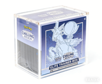 Boîte de rangement et de protection pour Elite Trainer Box (ETB) en acrylique de haute qualité, résistante aux UV, avec couvercle magnétique et empilable