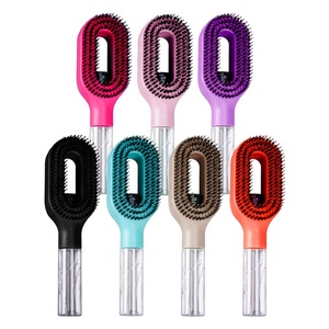 <span class=keywords><strong>Brosse</strong></span> à <span class=keywords><strong>cheveux</strong></span> 2-en-1 avec pulvérisateur d'eau, <span class=keywords><strong>brosse</strong></span> à poils de sanglier et nylon <span class=keywords><strong>pour</strong></span> une hydratation fine et une chevelure lisse sans frisottis - Product Image 6