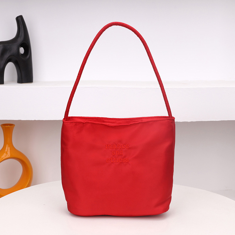 Sac simple rouge [Deux lettres, aléatoire]