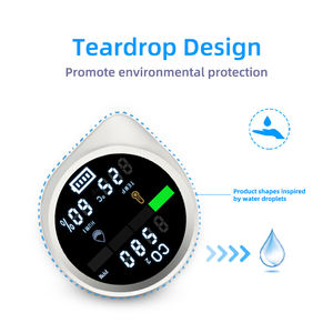 안전 투야 WIFI 실내 CO2 모니터 휴대용 홈 스마트 이산화탄소 감지기 H900CO2-WIFI 소리 + 빛 알람 400-5000ppm 1 - Product Image 4