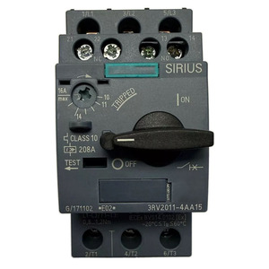 Disjoncteur moteur 3RV2011-4AA15 S00, neuf, 100% d'origine, classe 10, 3P, 10-16A, 480VAC, 50/60Hz, 3RV2011-4AA15 - Product Image 1