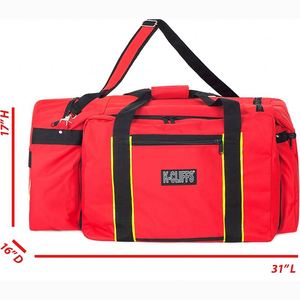 Échantillon Gratuit Nouveau Sac de Sport pour Pompier avec Bandoulière et Poche pour Casque – Sac de Rangement pour Équipement de Sauvetage et de Protection Incendie - Product Image 4