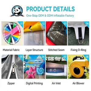 Yuetong 4 en 1 Jeu de Carnaval Gonflable : Cible de Football, But de Football, Cible de Frappe et Structure Gonflable pour Enfants et Adultes, Location et Vente en Gros - Product Image 6