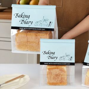 Bolsa de Embalaje para Alimentos, Pan, Pizza, Sushi, Papel Sintético de Grado Alimenticio, Bolsa de Plástico, Impresión Offset - Product Image 4