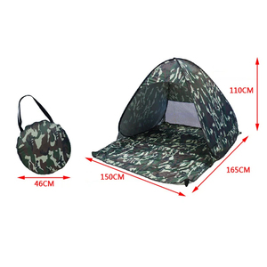 Tente instantanée automatique, tente de plage portable, légère, protection UV, tente de camping, tente de pêche, abri solaire - Product Image 6