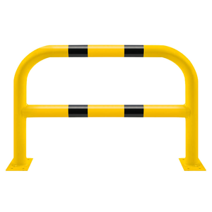 Barra di arresto con barra di protezione per impatto del ginocchio barre di protezione del magazzino con traversa - Product Image 1