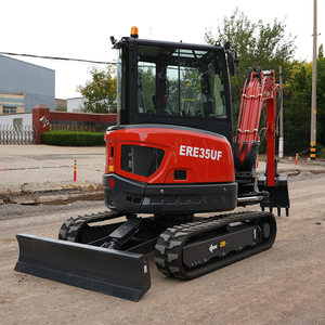 Mini-excavatrice sur chenilles de 1,5 tonne ERE35UF, machine compacte hydraulique pour travaux agricoles et de construction - Product Image 3