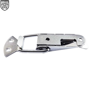 กลอนล็อคกล่องเครื่องมือเหล็กชุบนิกเกิล Anwang 102 สำหรับกล่องไม้ - Product Image 4