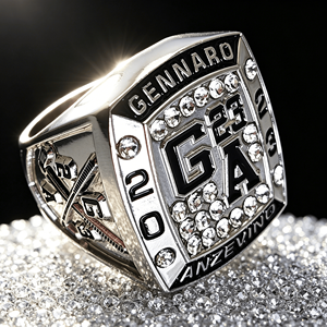 Anillos <span class=keywords><strong>de</strong></span> Campeonato <span class=keywords><strong>de</strong></span> Fútbol con Moissanita, Elegantes, Nuevos, Clásicos, <span class=keywords><strong>de</strong></span> Buena Calidad, Creativos, Grises, Personalizados - Product Image 3
