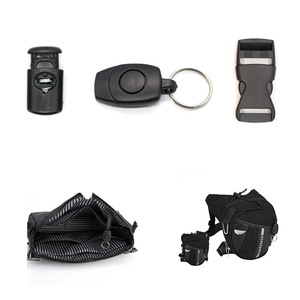 Snap Hook <b>Plastic</b> Buckle For Bag Accessories H012 Black 12.5mm Outdoor Cycling Leg Bag Hook - Product Image 4