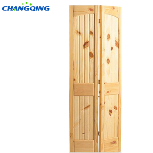 Diseño de <span class=keywords><strong>Puerta</strong></span> de Panel de Madera de <span class=keywords><strong>Pino</strong></span> Nudoso Macizo Tradicional para Decoración de Apartamentos - Product Image 5
