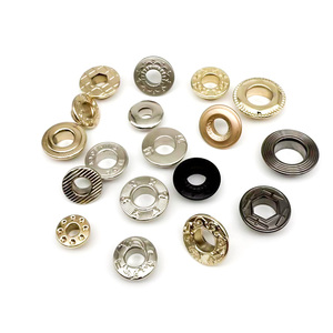 Customizable Brass Metal <strong>Eyelets</strong> Various Styles for Bags and Clothing with Plating Technics Customizable Size and Logo - Product Image 4