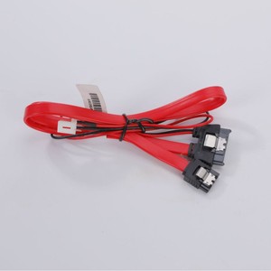 Cable de datos SATA de 1x0,5 mm de cobre sin oxígeno, ángulo recto y ángulo recto en ángulo recto con clips para unidad óptica y disco duro - Product Image 1