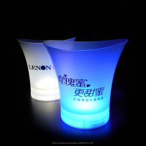 Promotion chaude pas <span class=keywords><strong>cher</strong></span> personnalisé <span class=keywords><strong>champagne</strong></span> vin lumineux LED seau à glace léger - Product Image 3