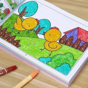 Libro <span class=keywords><strong>de</strong></span> Colorear y Pintar con Graffiti <span class=keywords><strong>para</strong></span> Niños <span class=keywords><strong>de</strong></span> 4 a 6 Años, Estilo Álbum, Papel <span class=keywords><strong>para</strong></span> Jardín <span class=keywords><strong>de</strong></span> Infancia, Libro <span class=keywords><strong>de</strong></span> Dibujos <span class=keywords><strong>para</strong></span> Colorear con Acuarelas - Product Image 2