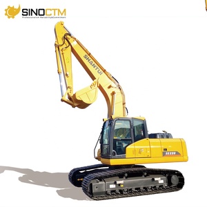 Excavadora grande sobre orugas con capacidad de cubo SE220 124kw <span class=keywords><strong>1.05m3</strong></span> de marca famosa con martillo rompedor para construcción de carreteras - Product Image 2