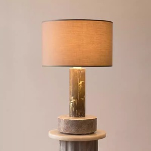 Modern Minimalist Table Lamp E27 LED 220V Marble Base For Living Room Bedroom Study - Product Image 1