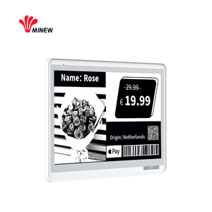 Minew 7.5inch kích thước lớn cửa kỹ thuật số dấu hiệu văn phòng hội nghị eink dấu hiệu cửa hoán đổi cho nhau theo mùa dấu hiệu Chào mừng Cửa trước - Product Image 4