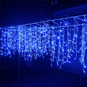<span class=keywords><strong>Guirlande</strong></span> <span class=keywords><strong>lumineuse</strong></span> de <span class=keywords><strong>pluie</strong></span> de météores imperméable à l'eau Xams Wedding party New Year Curtain Icicle Fairy String Garland - Product Image 6