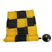 Drapeau de golf avec coupe de trou de golf pour la pratique du poteau de golf
