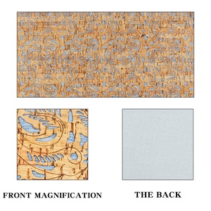 Tissu en liège INFOCORK, épaisseur personnalisée, cuir - Vente en gros directe d'usine, découpe au laser, perforé, similicuir laserable - Product Image 5