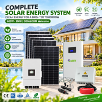 Système solaire hybride de qualité fiable 8 kW, 12 kW, 15 kW, kit complet pour toute la maison, système d'énergie solaire
