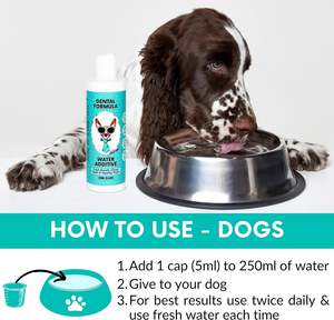 Suppléments de soins de santé pour animaux de compagnie Additif d'eau dentaire pour animaux de compagnie Solution de soins bucco-dentaires pour chiens et chats pour une haleine fraîche et le contrôle du tartre - Product Image 4