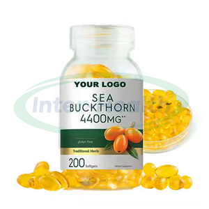 אושרש oem ים שמן אשחר 500 מ ג softgels אומגה 3 6 7 9 תוספת שומנים עבור בריאות העור - Product Image 1