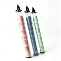Tapis de jeu de Mahjong imperméable avec tube de rangement en PVC transparent, tapis de jeu de Mahjong portable imprimé sur mesure