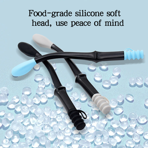 トイレ失禁援助肥満高齢者障害者トイレツールシリコーンロングリーチ衛生的なクリーニング拭きワントボトムバムワイパー - Product Image 3