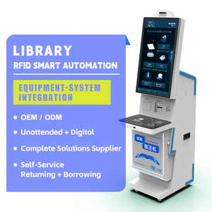 Система самообслуживания для библиотек с <span class=keywords><strong>RFID</strong></span>-оборудованием: киоск для выдачи и возврата книг, интеллектуальная система управления библиотекой с <span class=keywords><strong>RFID</strong></span> - Product Image 1