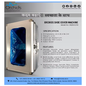 Dispensador de cubierta de zapato manual duradero compatible con máquinas de cubierta de zapato estándar para uso en oficinas, hogares, instalaciones médicas - Product Image 3