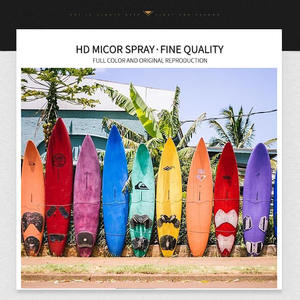 ภาพทิวทัศน์สวยงามเซิร์ฟบอร์ดสีสันสดใสในเมาอิรูปภาพเซิร์ฟถ่ายภาพผ้าใบพิมพ์โปสเตอร์ตกแต่งห้องตกแต่งบ้าน - Product Image 4