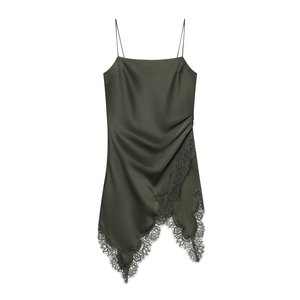 SHENZHU <span class=keywords><strong>Robe</strong></span> Femme Automne 2025 Nouvelle Collection <span class=keywords><strong>Chic</strong></span> Style Lingerie en <span class=keywords><strong>Dentelle</strong></span> Vintage Sans Manches <span class=keywords><strong>Robe</strong></span> Mujer - Product Image 1