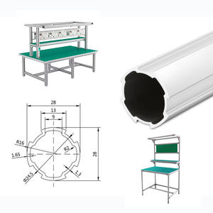 Étagère de rangement carrée en aluminium Eida Lean Pipe Karakuri <span class=keywords><strong>Kaizen</strong></span> <span class=keywords><strong>Line</strong></span>, matériau zingué résistant à la corrosion, garantie 3 ans - Product Image 3