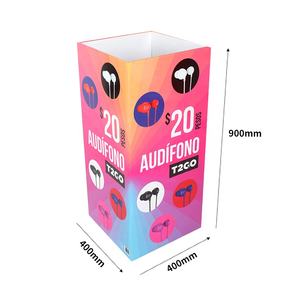 Boîtes de présentation en carton ondulé de style moderne personnalisé pour accessoires de téléphone portable et écouteurs Affichage des bacs basculants - Product Image 2