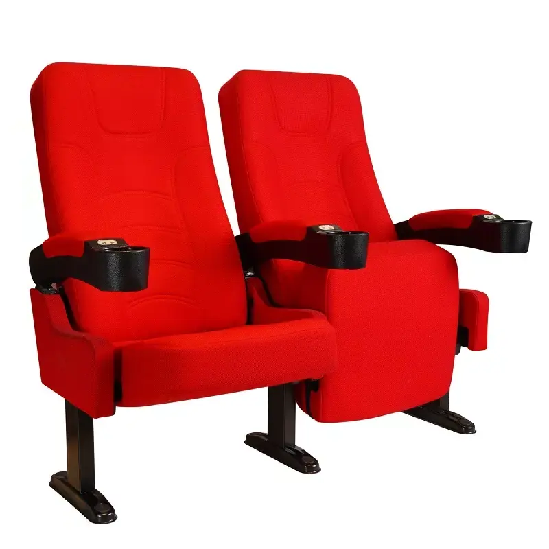 Custom Folding Fabric Luxury Movie Theatre Seating Chairs Cinema Chair Theater Seat