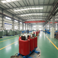 Transformateur de puissance triphasé SCB10 à cuivre pur, type sec, 10 kV, haute tension, industriel, personnalisable, fabriqué en Chine