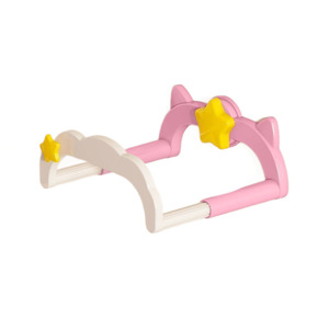 Washbasin Storage Rack Oval Suction Mounted Durable <b>Corner</b> Bathroom Shelf For Toilet And Foot Bath - Product Image 5